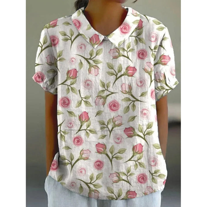 MAEVE™ | WOMAN'S FLORAL CASUAL SHIRT