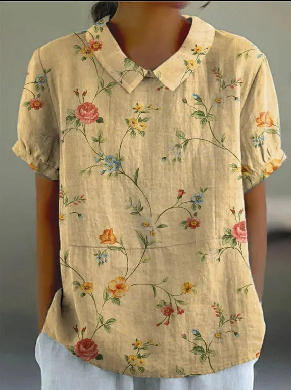 MAEVE™ | WOMAN'S FLORAL CASUAL SHIRT