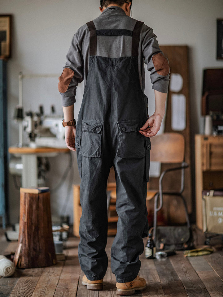 Orson™ | Men's Overalls Flap Pockets Button Front Workwear