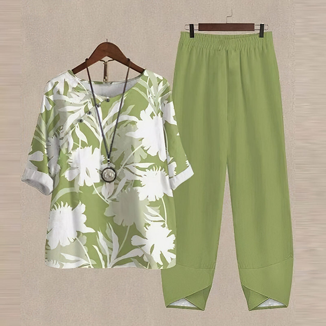 Lulu™ | Casual-Chic Shirt and Pant Set