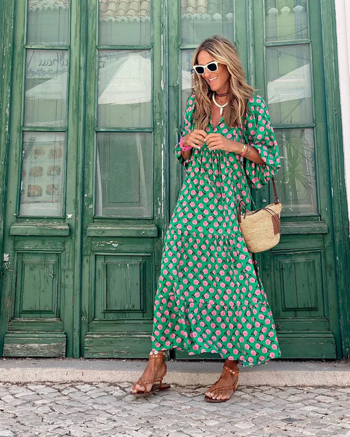 Amelia | Bohemian Long Dress