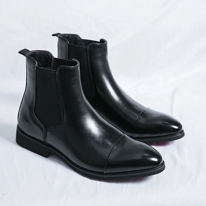 Vincent™ | Carracci Leather Chelsea Boots