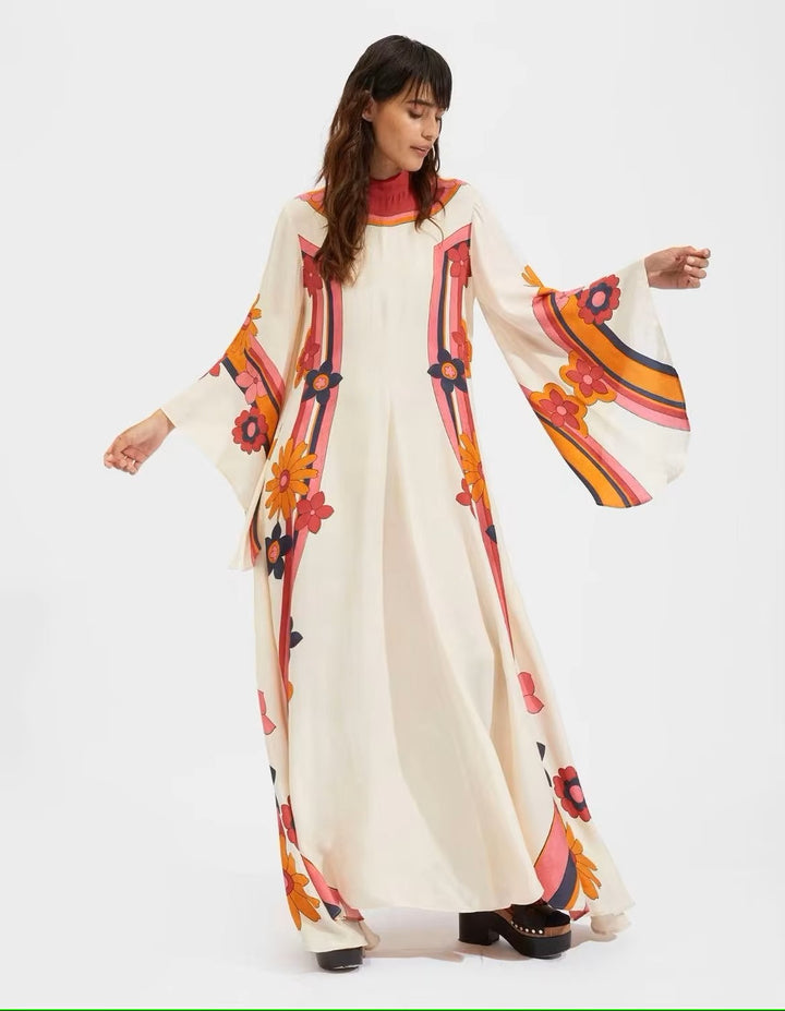 Tashi™ | Printed Maxi Dress