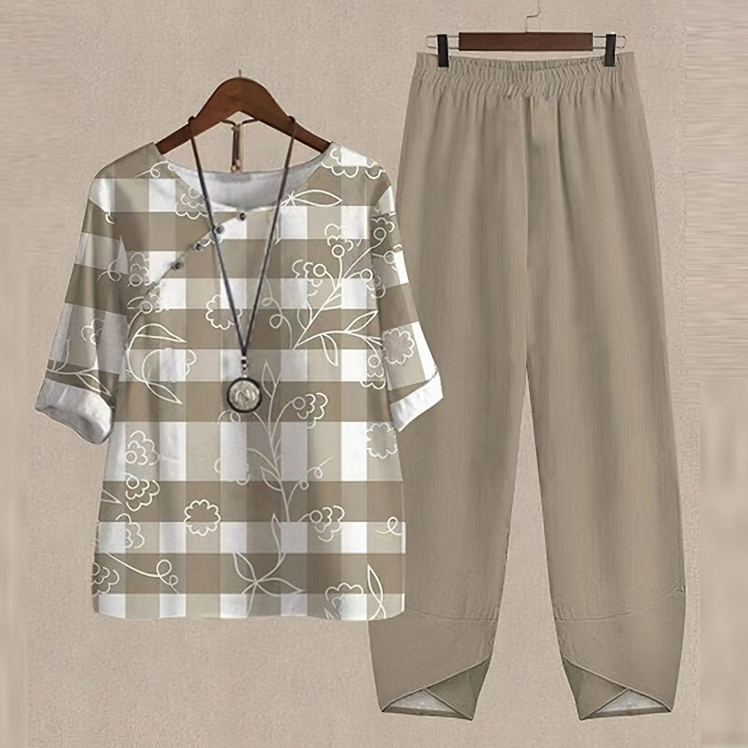 Lulu™ | Casual-Chic Shirt and Pant Set