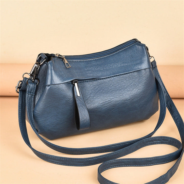 Xanthe™ - Classic Leather Crossbody Bag