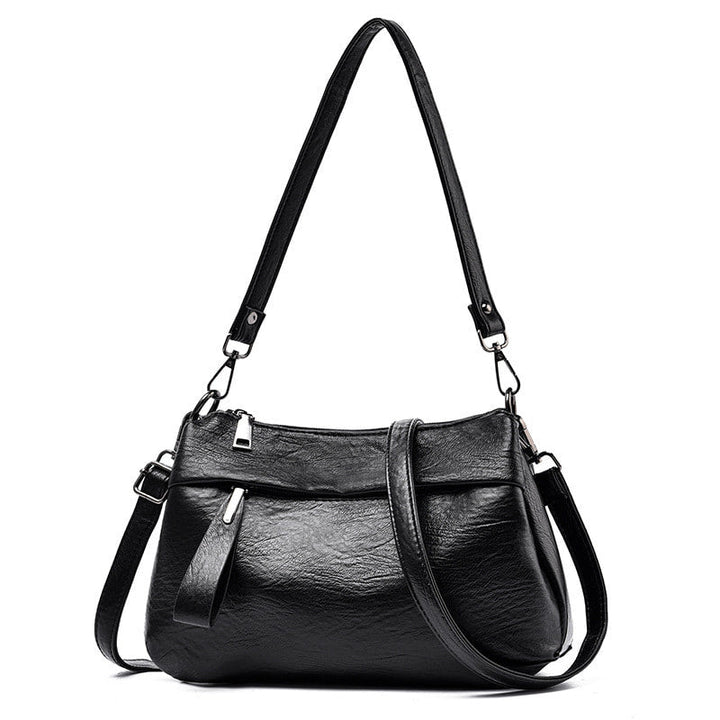 Xanthe™ - Classic Leather Crossbody Bag